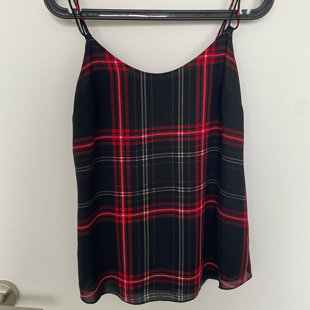 Le Chateau Plaid Tank